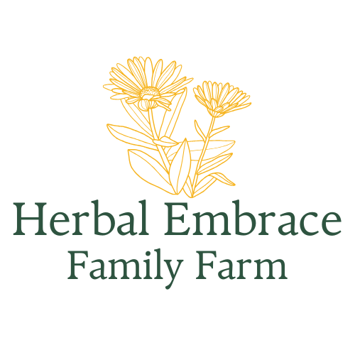 Herbal Embrace Family Farm Logo
