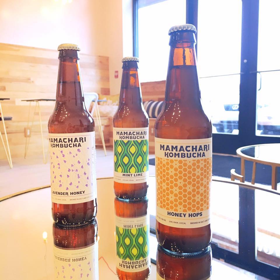 Mamachari Kombucha various flavors