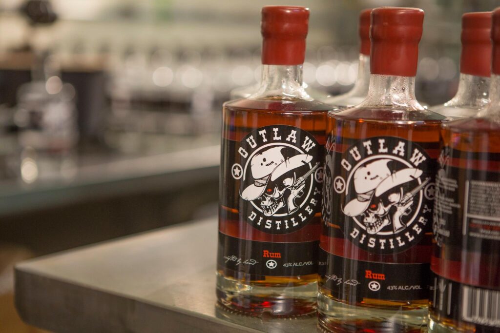 Outlaw Distillery rum