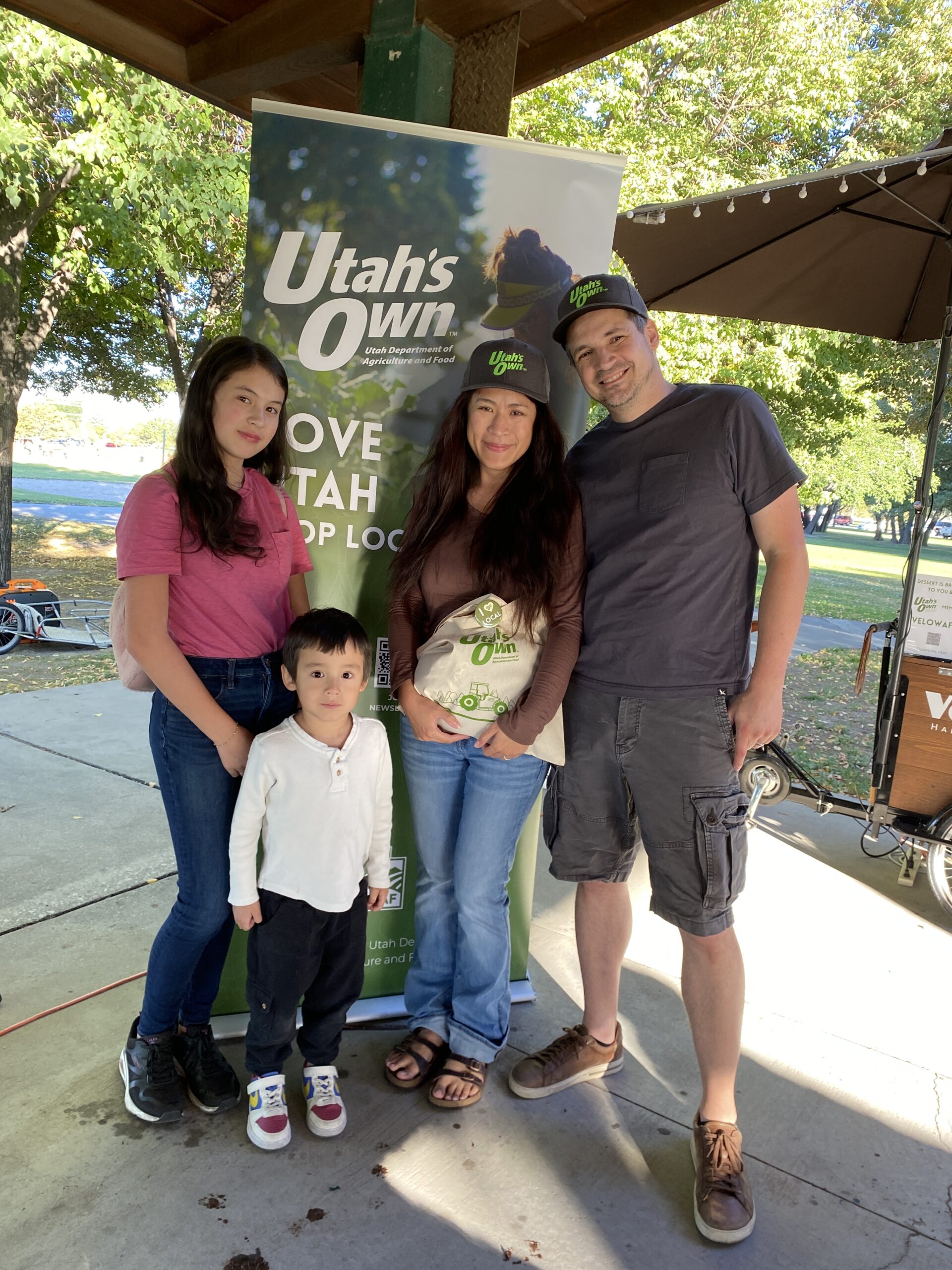 Holly's Pantastic Products at a Utah's Own Member Event.