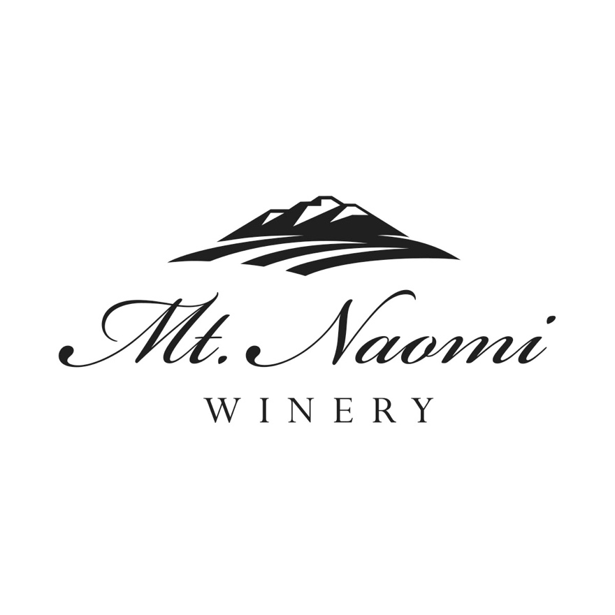 Mt Naomi Winery Logo in Black Cursive