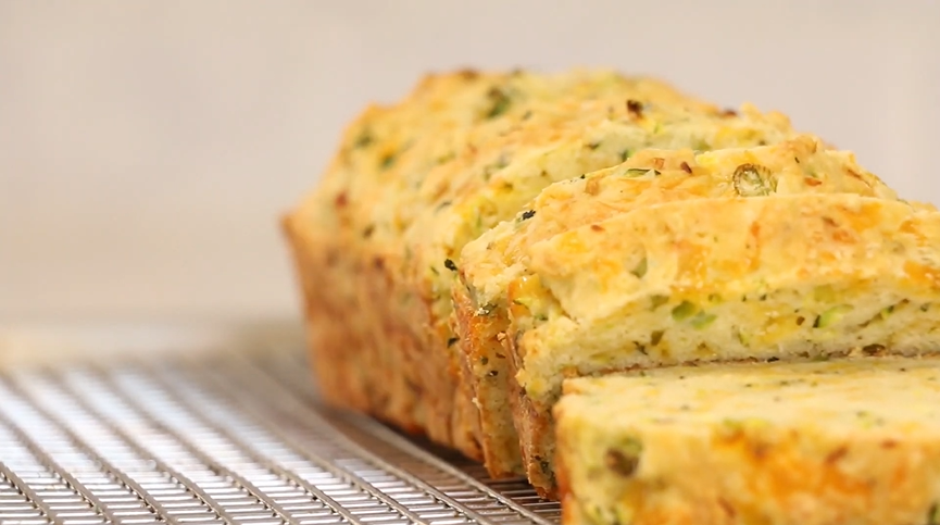 Featured image for “Cheesy Garlic Zucchini Bread”